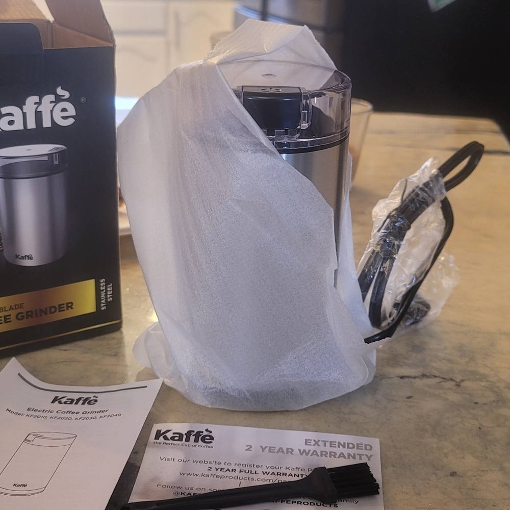 Brand new coffee grinder